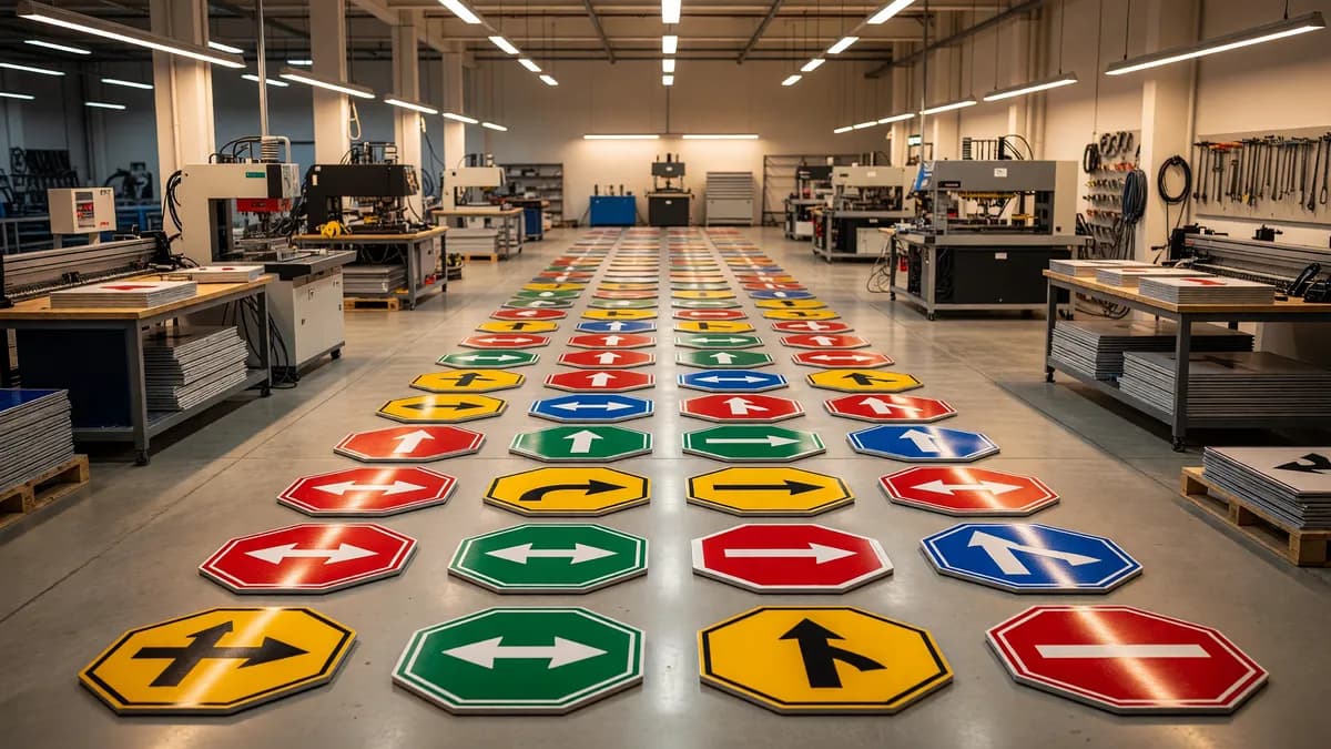 Traffic Sign Manufacturer in Western US