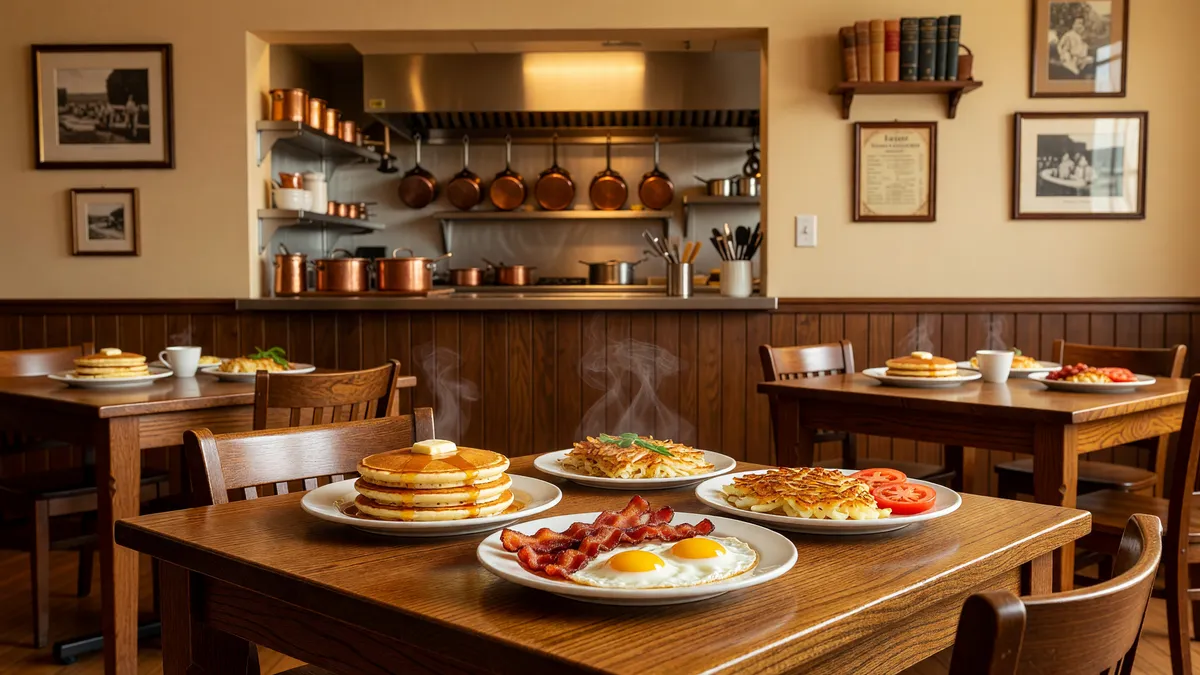 Established Breakfast & Lunch Restaurant with Real Estate