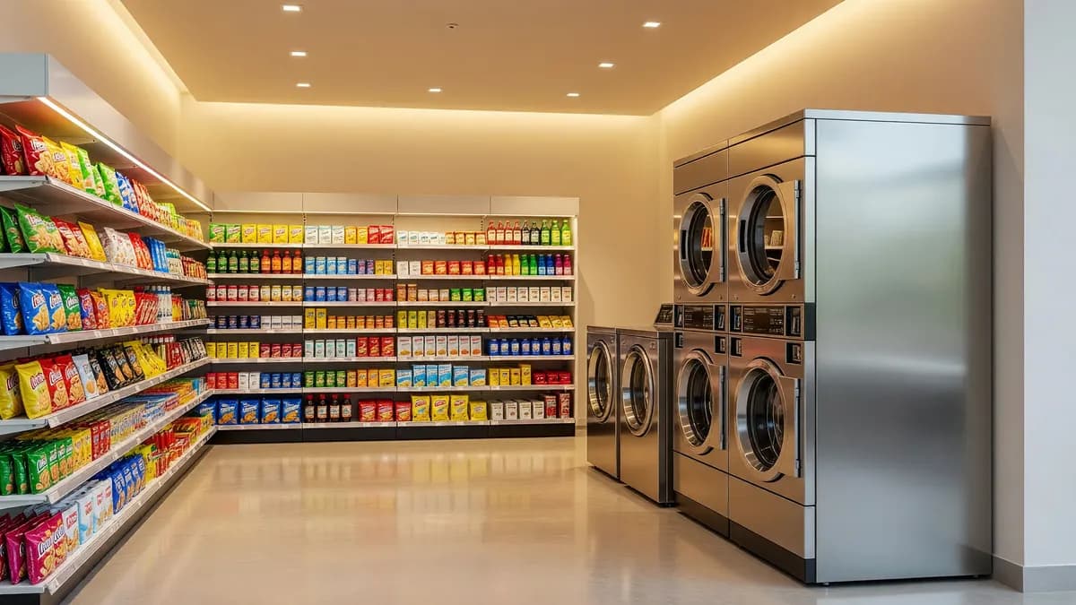 SG 11653 Texas Houston Silsbee convenience store laundromat With Property