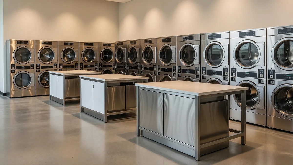 Modern Laundromat with Pickup & Delivery Service