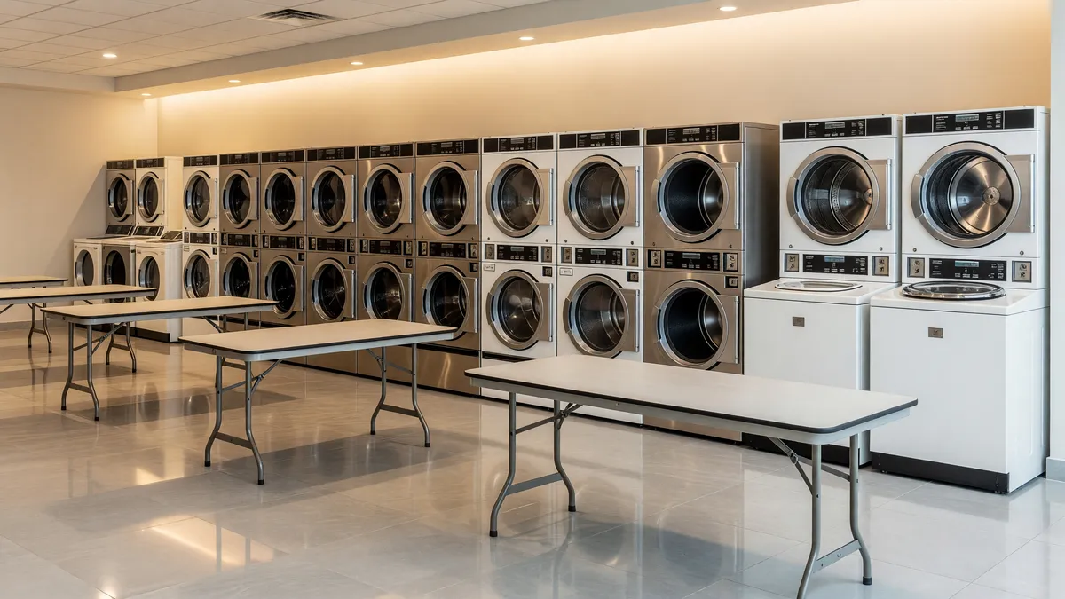 Profitable Coin Laundry Business with Diverse Machine Mix