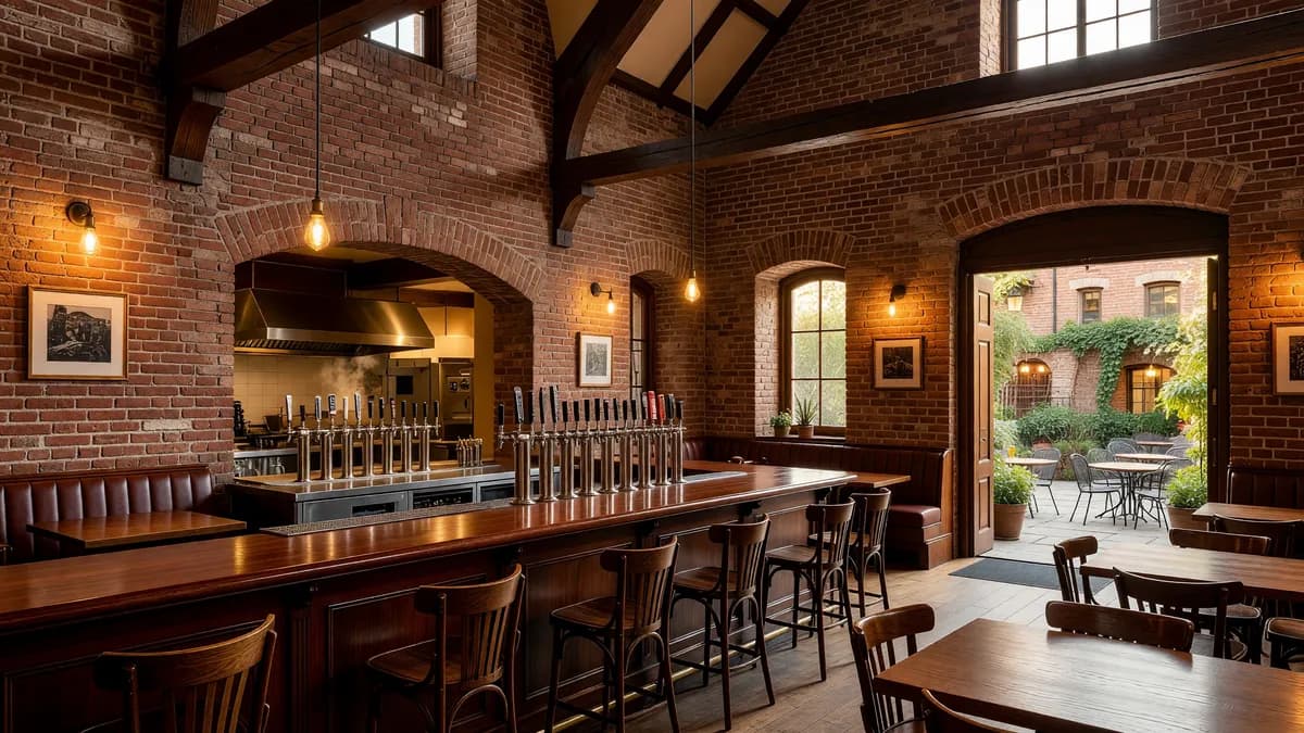 Historic Bar & Restaurant with Beer Garden in Downtown Utica, IL
