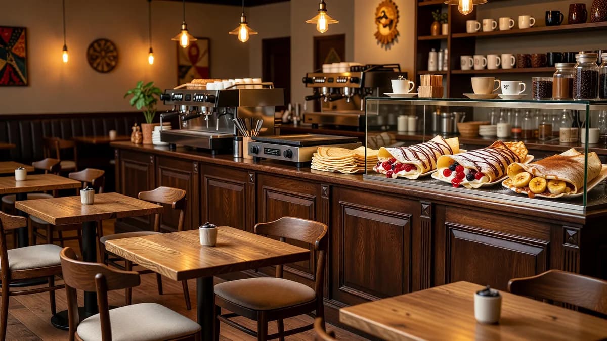 Turnkey Gourmet Crêpe & Espresso Café ? Prime Foot-Traffic Location ? $275K ? $139K SDE